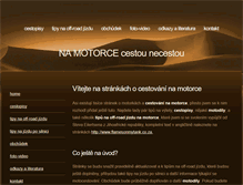 Tablet Screenshot of namotorce.cz